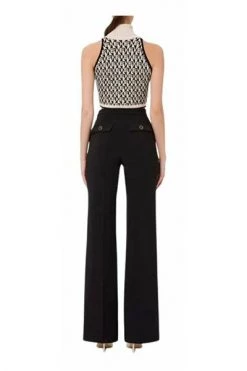 Elisabetta Franchi Chino's Chinos Black
