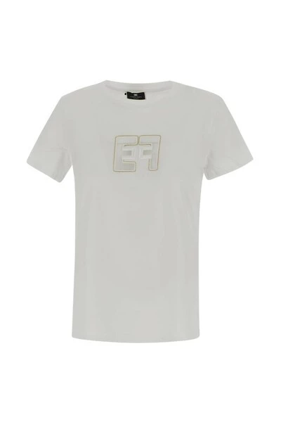 Elisabetta Franchi T-Shirts White 3 Elisabetta Franchi T-Shirts White - Afbeelding 3