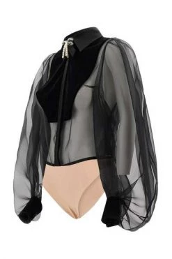 Bodies Elisabetta Franchi Top Black Black -Elisabetta Franchi Winkel 547fcb38d313306161ef7fd6c5e5409d