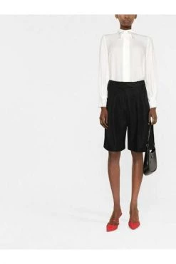 Elisabetta Franchi Longsleeve Shirts CAMICIA White