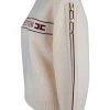 Elisabetta Franchi Sweaters Round-neck Knitwear Beige