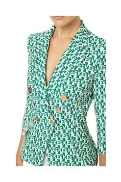 Elisabetta Franchi Blazers Jacket Blue -Elisabetta Franchi Winkel 5529a03c6b314db0bb89780c99ed7bbe