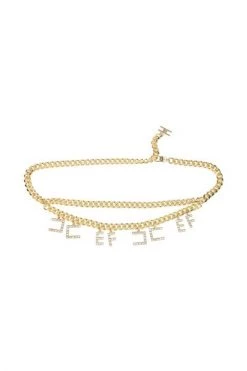 Elisabetta Franchi Riemen Belts Yellow