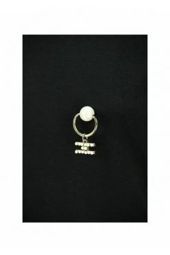 Elisabetta Franchi T-shirts T-shirt With Piercing Application Black -Elisabetta Franchi Winkel 55ba675311ba168e16d393704c147390