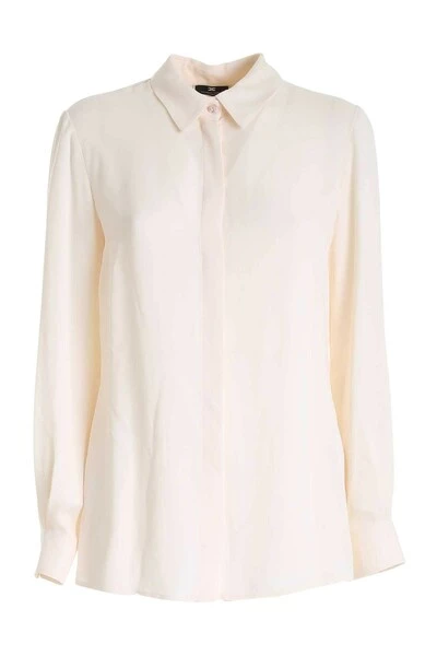 Elisabetta Franchi Longsleeve Shirts Shirt White 3 Elisabetta Franchi Longsleeve Shirts Shirt White - Afbeelding 3