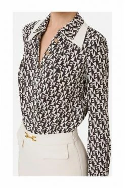 Elisabetta Franchi Longsleeve Shirts Formal Shirts Black