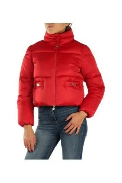 Elisabetta Franchi Gewatteerde Jassen Down Jackets Red -Elisabetta Franchi Winkel 569f2edd45e1a06d3a8ff3bfbf9e458c