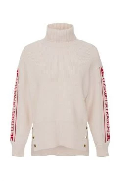Elisabetta Franchi Coltruien Turtlenecks Beige -Elisabetta Franchi Winkel 5732446565db28ec0e5b16c01c9d9344