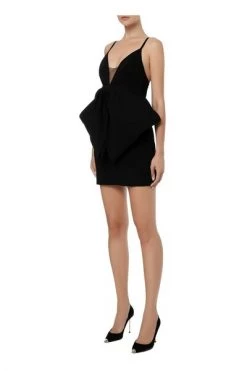 Elisabetta Franchi Casual Jurken Short Dresses Black -Elisabetta Franchi Winkel 57e96bb2bb7294ed4ea631f4f6fff1d4