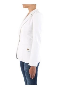 Elisabetta Franchi Blazers Jacket White -Elisabetta Franchi Winkel 5867bfff5588634a982ad3566f187d1b