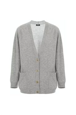 Elisabetta Franchi Vesten Cardigans Gray