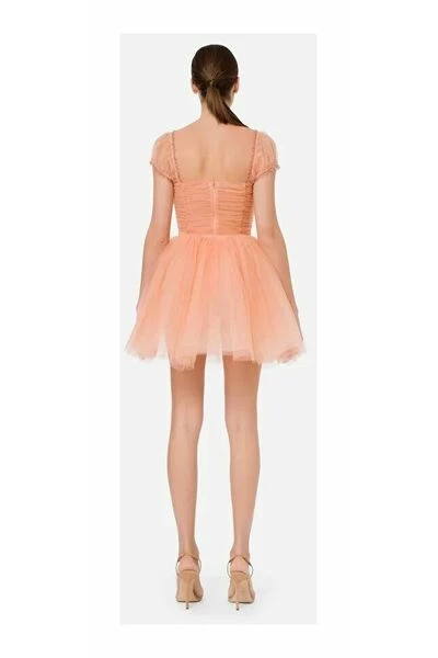 Elisabetta Franchi Feestjurken Party Dresses Pink 4 Elisabetta Franchi Feestjurken Party Dresses Pink - Afbeelding 4