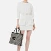 Elisabetta Franchi Casual Jurken Short Dresses White