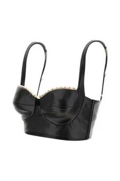 Tops Elisabetta Franchi Top Black Black -Elisabetta Franchi Winkel 5949b0fd977bbb1dd3db6c13dcf0e995