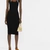 Elisabetta Franchi Casual Jurken Midi Dress Black