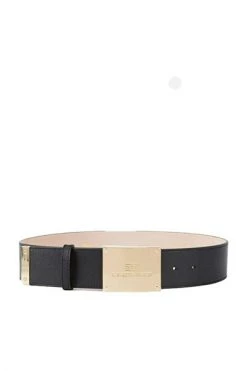 Elisabetta Franchi Riemen Belt Black