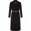 Elisabetta Franchi Trenchcoats & Mantels Belted Coats Black