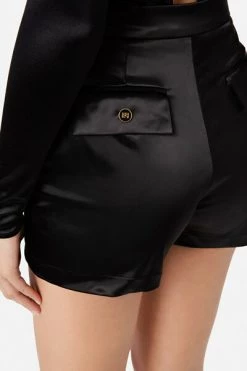 Elisabetta Franchi Korte Broeken Short Shorts Black -Elisabetta Franchi Winkel 59d63c99a40423ed41285ed175da9e54