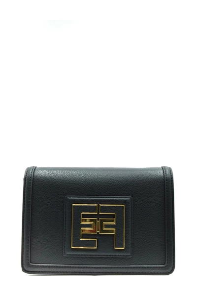 Elisabetta Franchi Schoudertassen Shoulder Bags Black 1 Elisabetta Franchi Schoudertassen Shoulder Bags Black