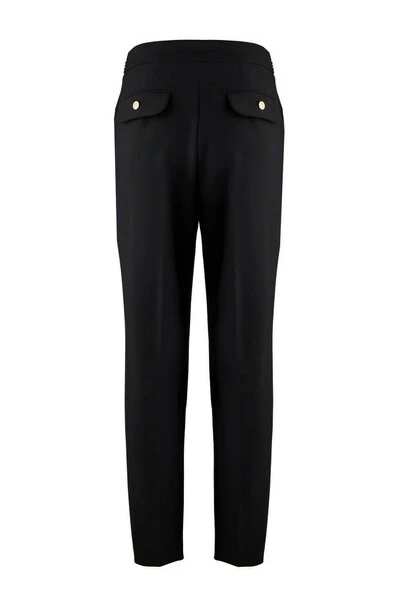 Elisabetta Franchi Pantalons Trousers Black 2 Elisabetta Franchi Pantalons Trousers Black - Afbeelding 2
