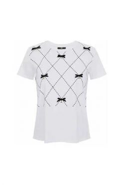 Elisabetta Franchi T-shirts T-Shirt White