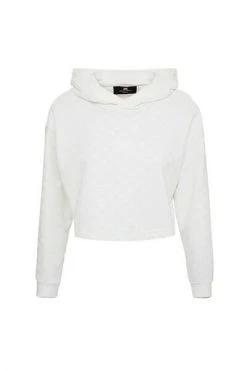 Elisabetta Franchi Hoodies & Sweatvesten Hoodie White -Elisabetta Franchi Winkel 5a74efbc7f4ac6a14781d06455c38f36