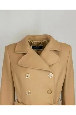 Trenchcoats & Mantels Elisabetta Franchi Coats Camel Brown -Elisabetta Franchi Winkel 5c5fcd7ee81e78ad71fa92cce8b67044
