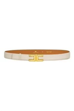 Elisabetta Franchi Riemen CT23S21E2 Belt Beige