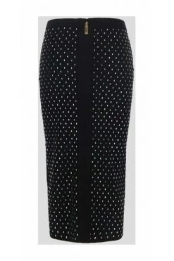 Elisabetta Franchi Midirokken Midi Skirts Black