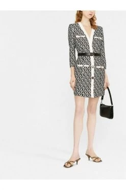 Elisabetta Franchi Casual Jurken Mini Dress Black