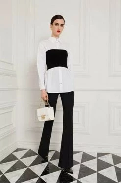 Elisabetta Franchi Longsleeve Shirts SHIRT White -Elisabetta Franchi Winkel 5d754d02a9c8c4253ee335a6001453af