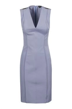 Elisabetta Franchi Casual Jurken Dress Blue -Elisabetta Franchi Winkel 5d7eb1f9baadf3a76f7adbc570a77581