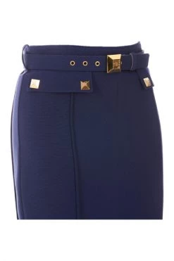 Elisabetta Franchi Midirokken Skirt Blue -Elisabetta Franchi Winkel 5dd5e3054e4997f4fe997584788c3f0d