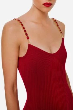 Elisabetta Franchi Feestjurken Dresses Red