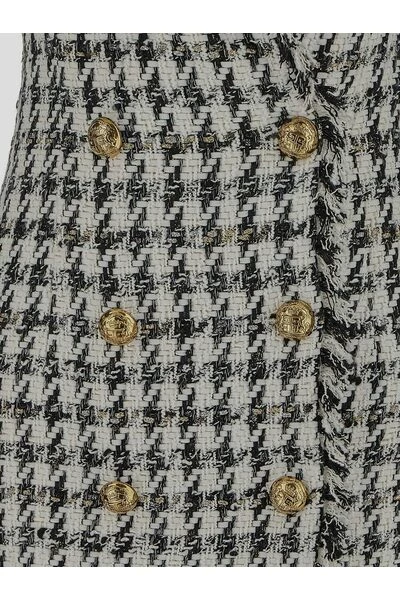 Elisabetta Franchi Trenchcoats & Mantels Double-Breasted Coats White 3 Elisabetta Franchi Trenchcoats & Mantels Double-Breasted Coats White - Afbeelding 3