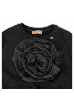 Elisabetta Franchi Sweaters Sweatshirt Black -Elisabetta Franchi Winkel 5e2804a6455daace948e3fe2a5de4044