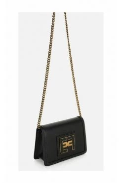 Elisabetta Franchi Schoudertassen Cross Body Bags Black -Elisabetta Franchi Winkel 5e28374b64be433cfa9425fe653dbe34