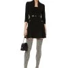 Elisabetta Franchi Casual Jurken Dress With Flared Skirt And Bolero Jacket Black