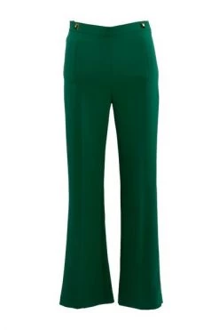 Elisabetta Franchi Pantalons Trousers Green