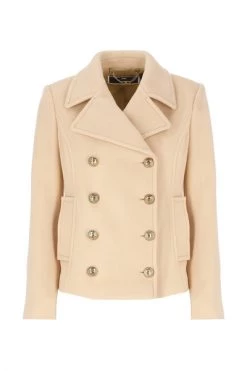 Elisabetta Franchi Zomerjassen Light Jackets Beige -Elisabetta Franchi Winkel 5f34732c9a128d637e1602239c042777