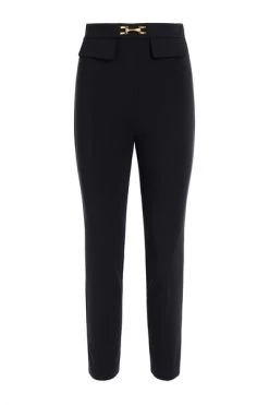 Elisabetta Franchi Pantalons Trousers Black