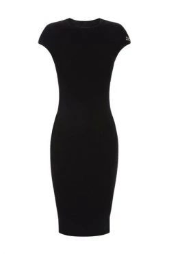 Elisabetta Franchi Casual Jurken Midi Dresses Black -Elisabetta Franchi Winkel 5f74b1145d29e4dfd29090b7d2df8a36