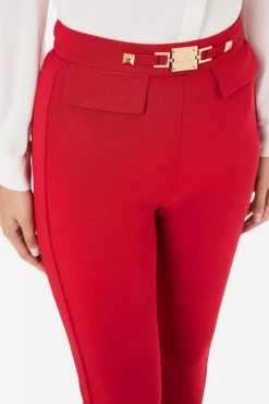Pantalons Elisabetta Franchi Red