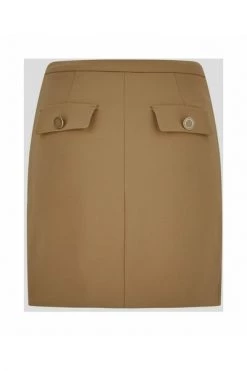 Elisabetta Franchi Korte Rokken Mini Skirt Brown