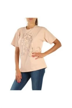 Elisabetta Franchi T-Shirts Pink -Elisabetta Franchi Winkel 603558ab85a2690f7a0a74c807ec4952