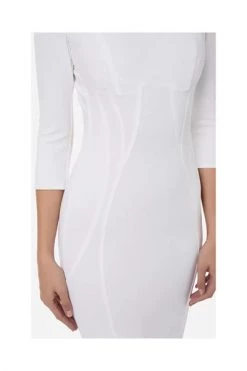 Elisabetta Franchi Casual Jurken Midi Dresses White