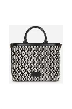 Elisabetta Franchi Schoudertassen Shoulder Bags Black