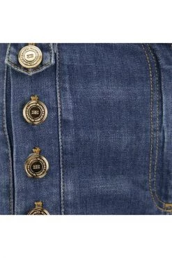 Elisabetta Franchi Skinny Jeans Jeans Blue -Elisabetta Franchi Winkel 61434b231fb41d21c86f6fa8b0537dc0