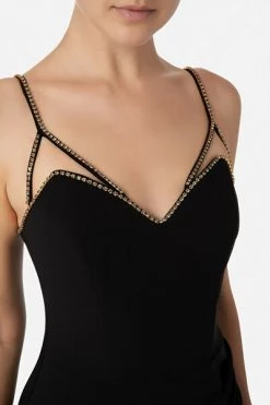 Elisabetta Franchi Feestjurken Party Dresses Black