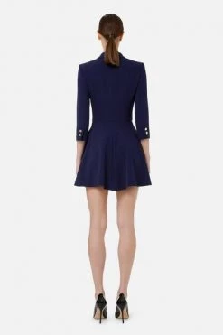 Elisabetta Franchi Feestjurken Party Dresses Blue -Elisabetta Franchi Winkel 617123b4505edb72a0ad3e2b9d21f97a